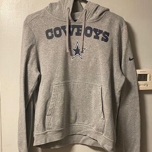 Nike Gray Cowboys Men's Hoodie